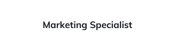 Marketing Specialist